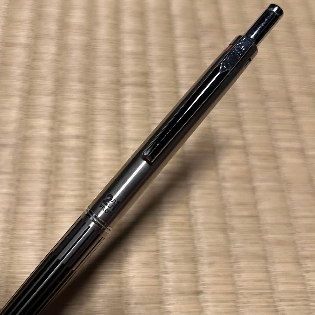 【廃盤】Pilot 2+1 蝕刻（食刻）振り子式多機能ペン/状態◎