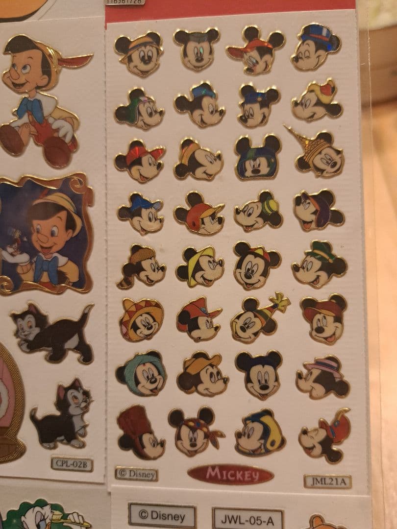 【超希少！】90s ヴィンテージ ディズニー シール 10シートセット 台湾限定