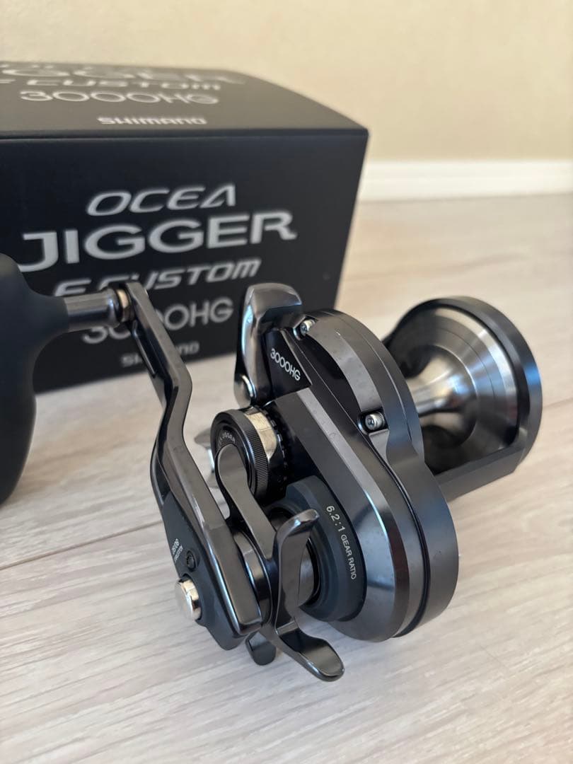 オシアジガー　Fカスタム　3000HG シマノ　OCEA JIGGER