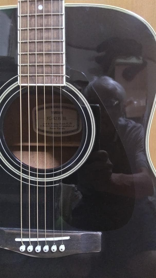 ❤️弦高調整済！「YAMAHA ヤマハ FG-423S BL 」(*゜▽゜)綺麗