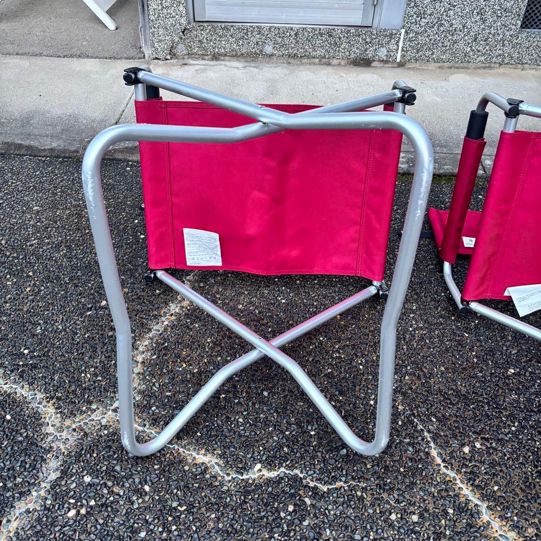 ゆうぞう　 peak FDチェアワイド RD 2脚セット