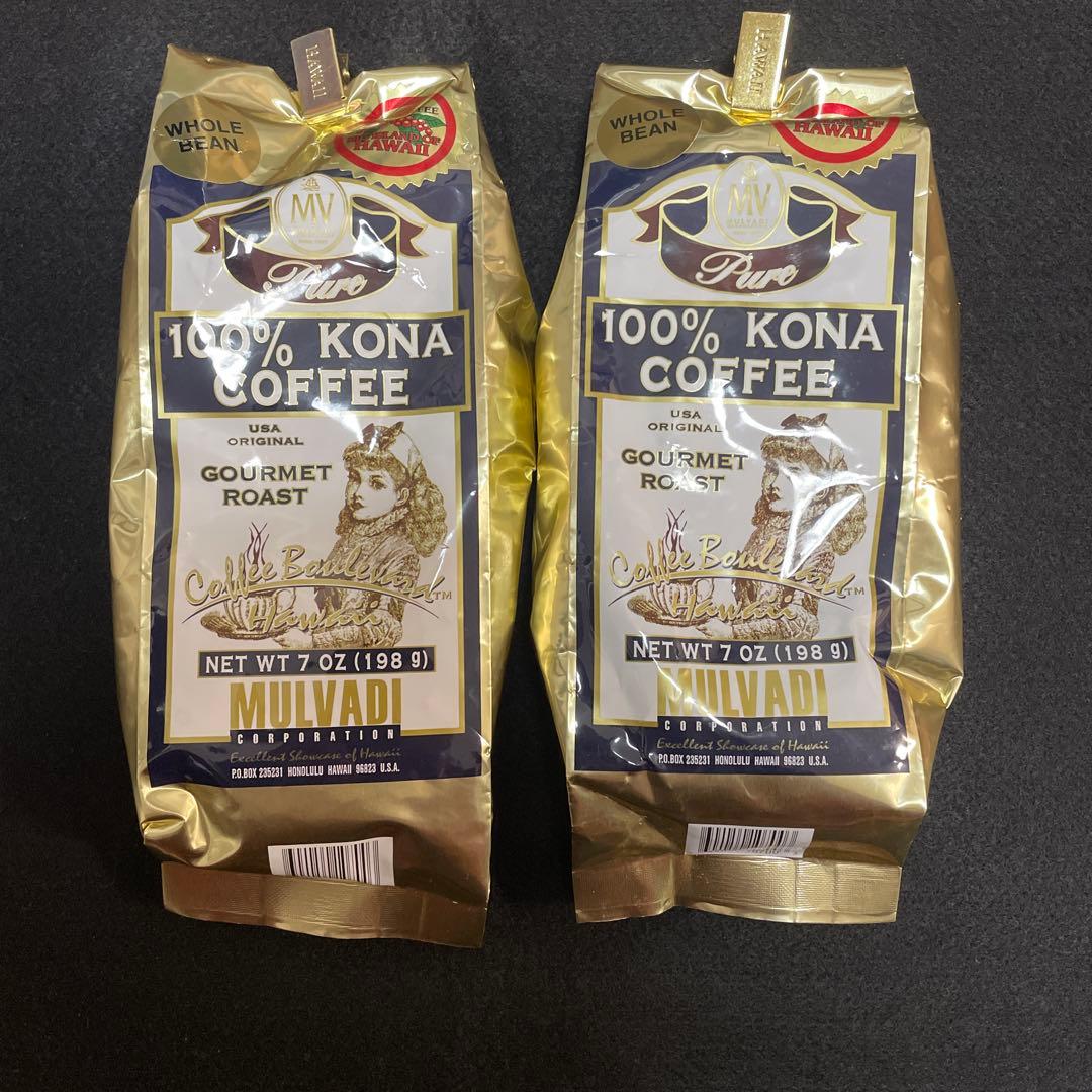 100%KONACOFFEE マルバディコナコーヒー（豆タイプ）2袋