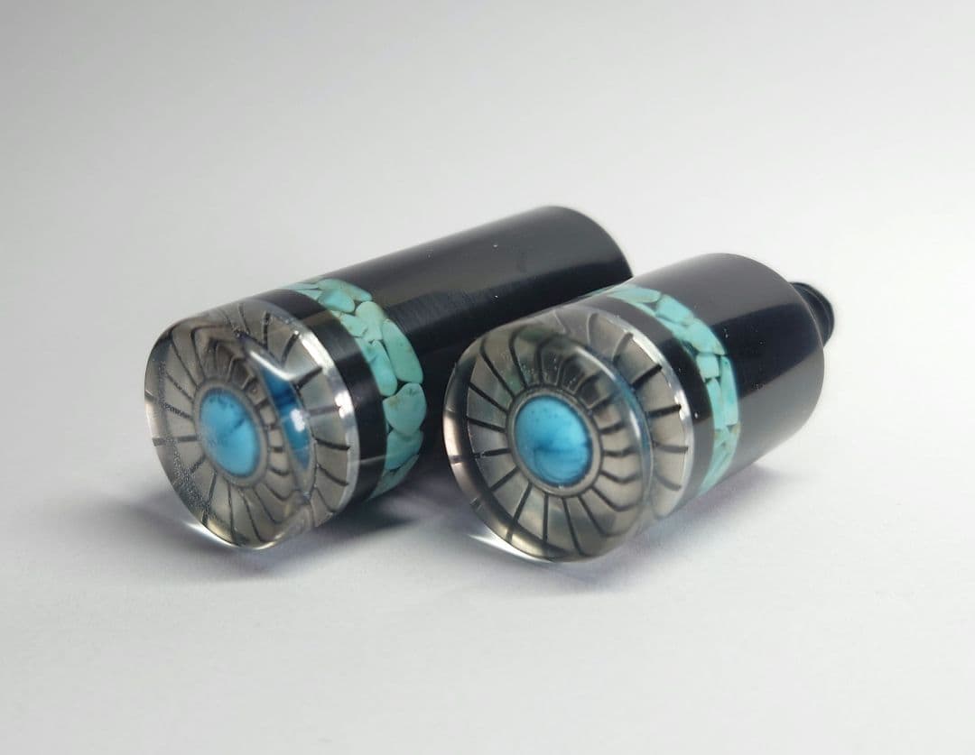 ジョイントプロテクター 3/8-10山 (ターコイズデザイン)