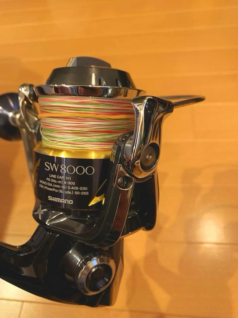 シマノ13ステラSW 8000HG 夢屋14000スプール付き