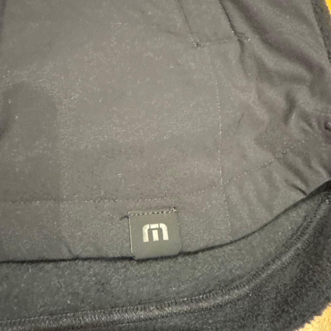 travismathew 黒 XL ジップ　フリースジャケット