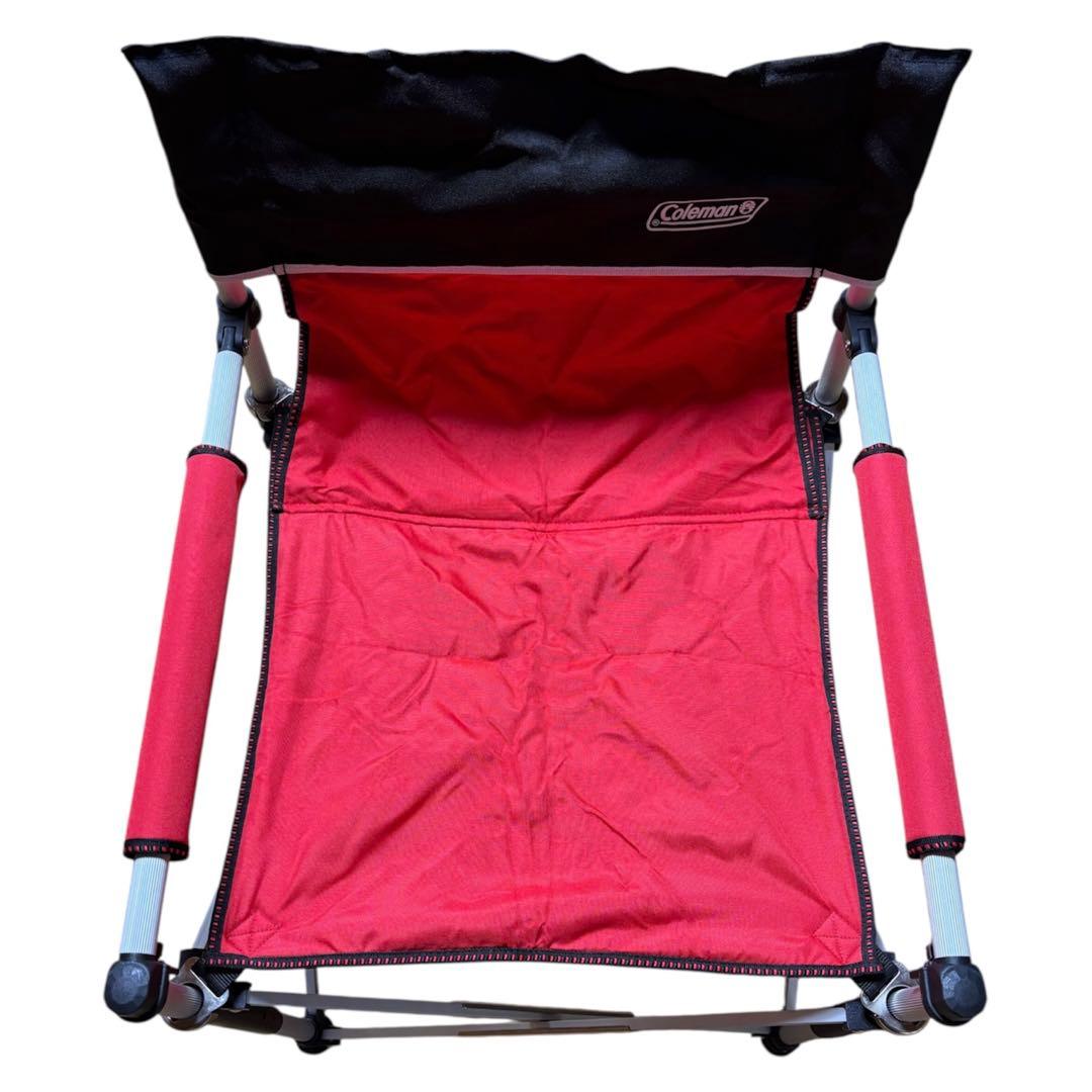 【廃盤・未使用品】 Coleman SLIM CAPTAIN CHAIR レッド