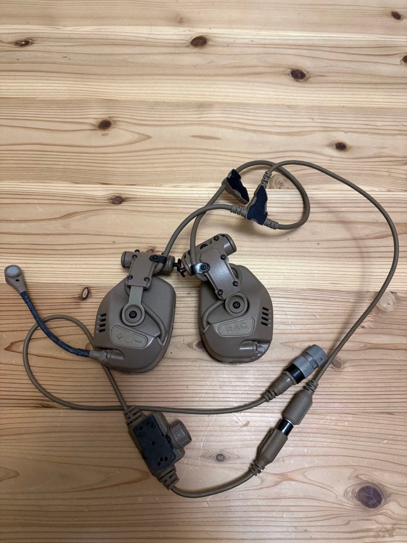 Ops-Coreタイプ RAC タクティカル ヘッドセット TAN