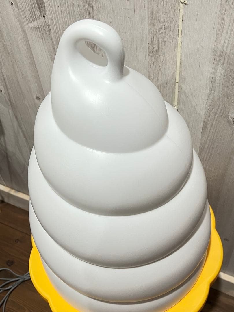 新品電飾看板 業務用非売品 ソフトクリーム レトロ アイス 照明ライトインテリア