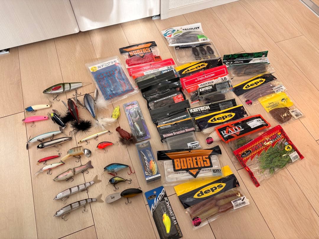 バス釣り ルアー／ワームセット まとめ売り