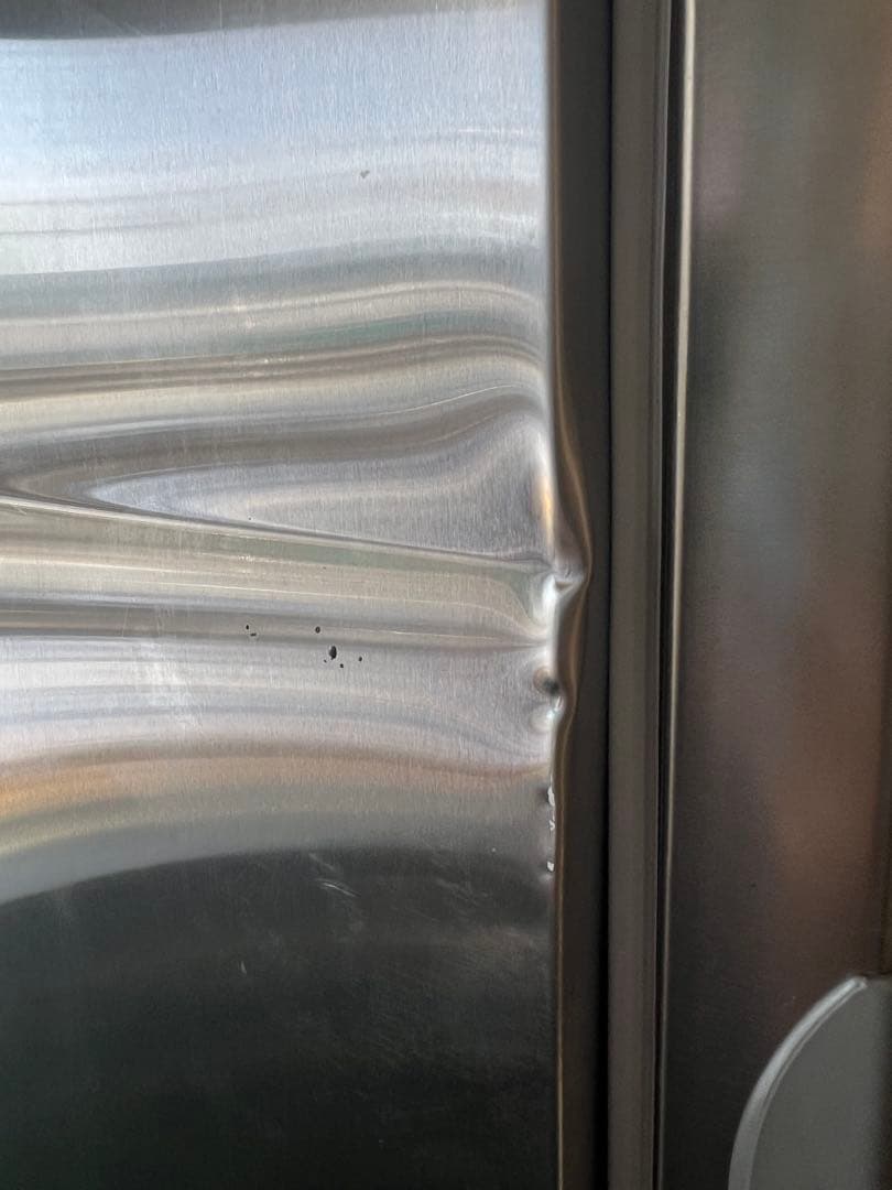 2013年 フクシマ縦型冷蔵庫 610x650x1950