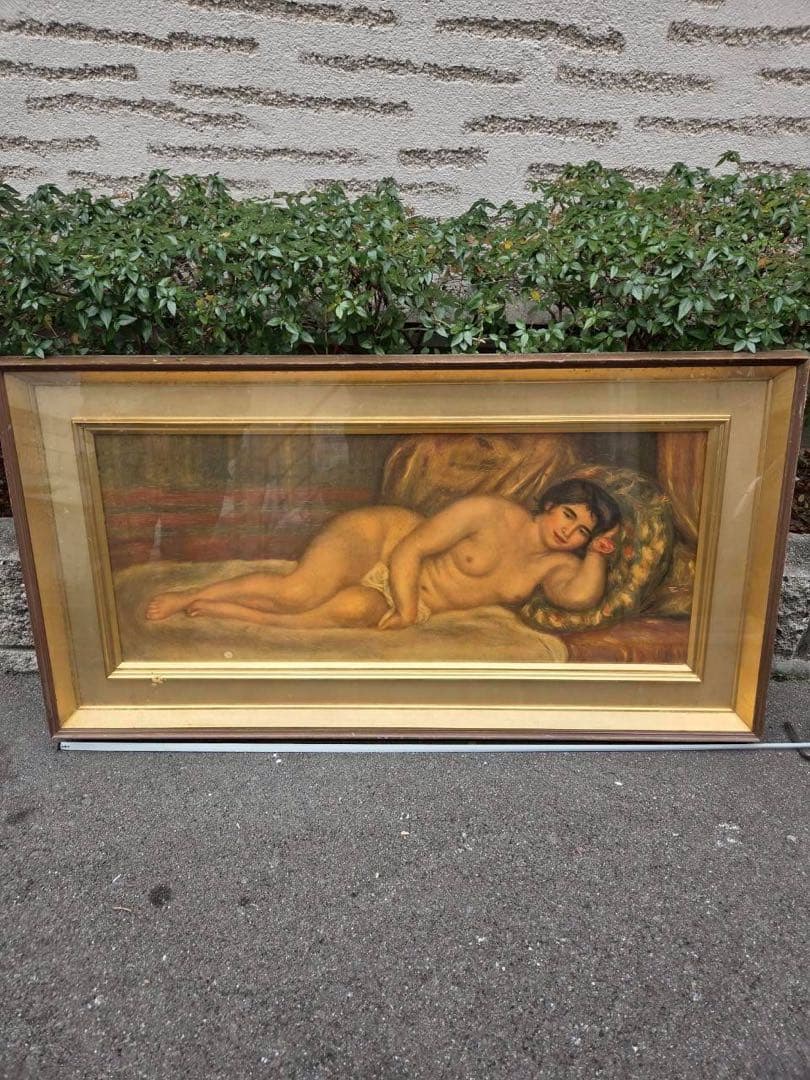 人物画 横たわる裸婦