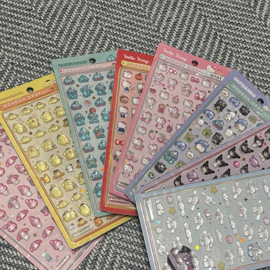 サンリオ ボンボンドロップシール 正規品