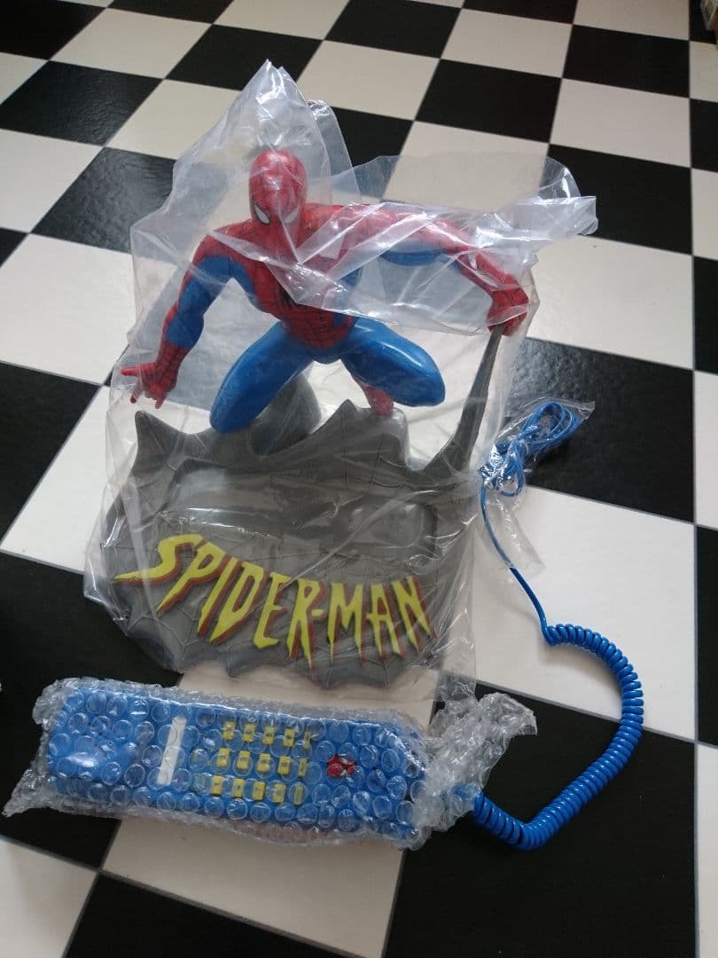新品 スパイダーマン テレフォン フィギュア