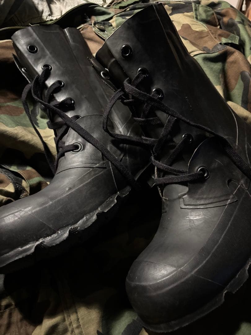 アメリカ軍 実物 ミッキーマウスブーツ 7R デッドストック バニーブーツ