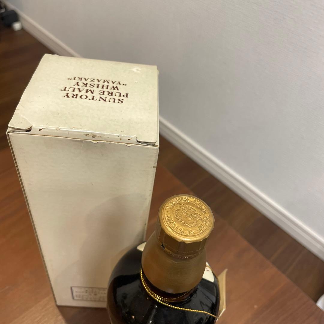 サントリーピュアモルトウイスキー　山崎　特級　向獅子　4516 箱付き　未開封