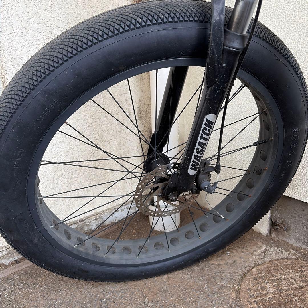 タイムセール自転車ファットバイク　アルミ製フレーム　即購入禁止‼️