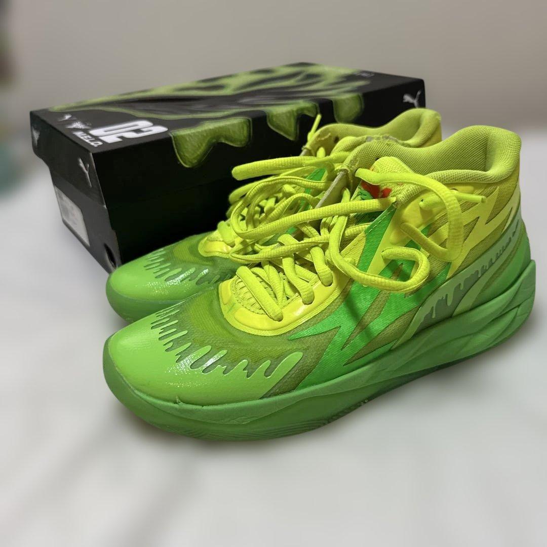 シューズ(男性用) PUMA M.E.L.O. 02 SLIME