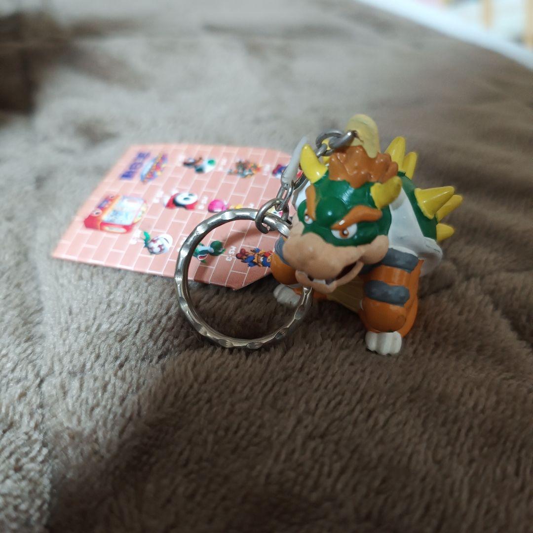 【未使用】スーパーマリオRPG ソフトキーホルダー　クッパ