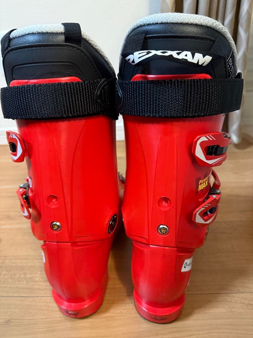 REXXAM 　PowerMAX 100 スキー靴 レッド