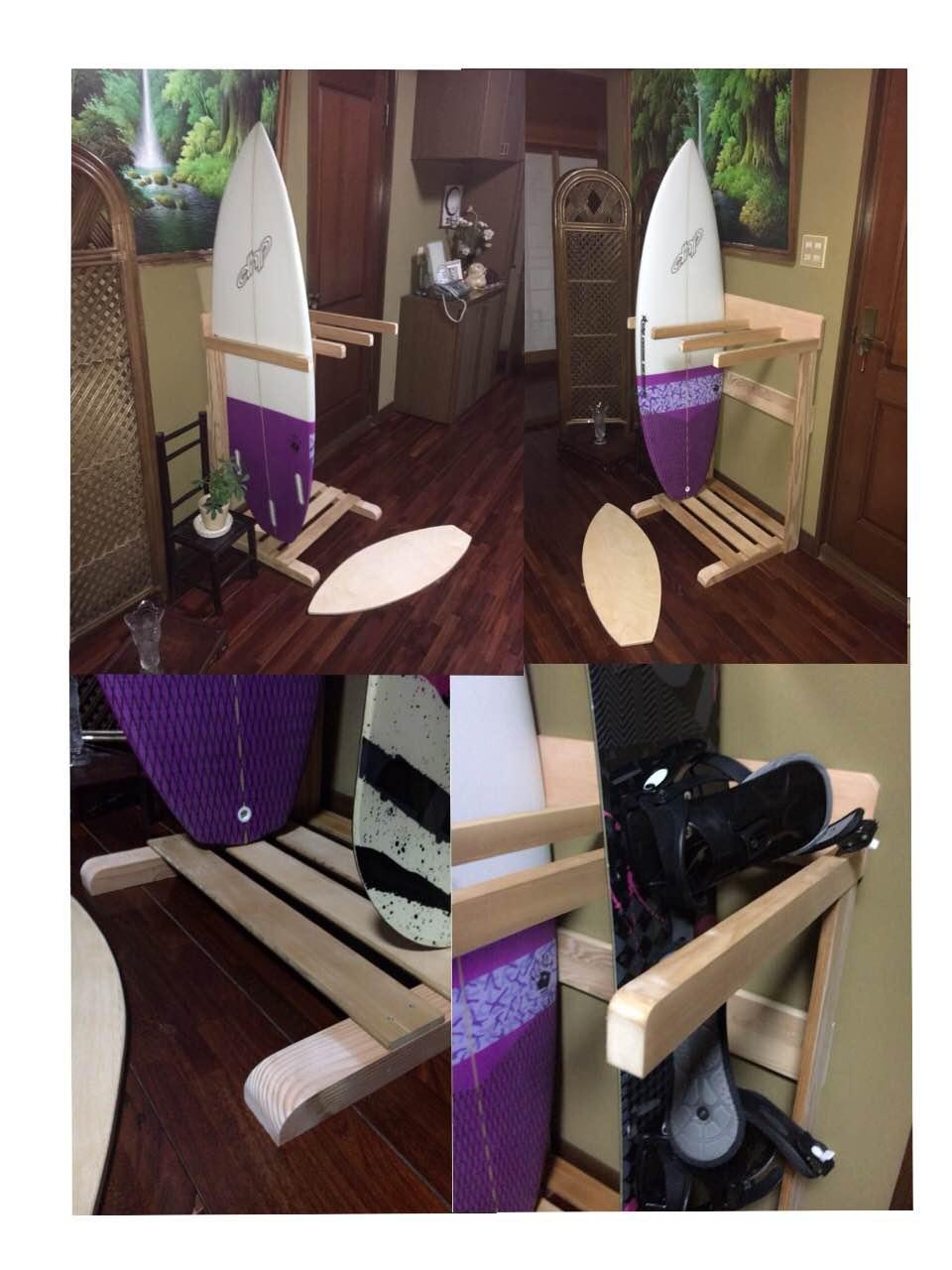 サーフボードラック ひのきの香り