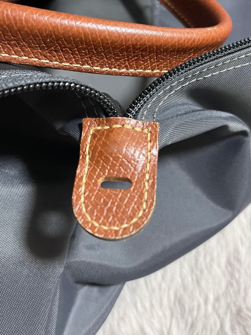 ロンシャン　プリアージュ　XLトラベルバック　ダークグレー