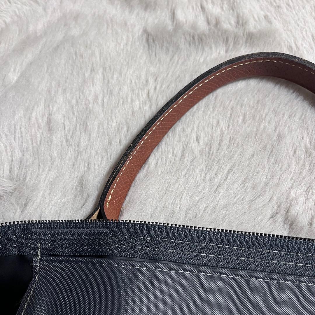 ロンシャン　プリアージュ　XLトラベルバック　ダークグレー