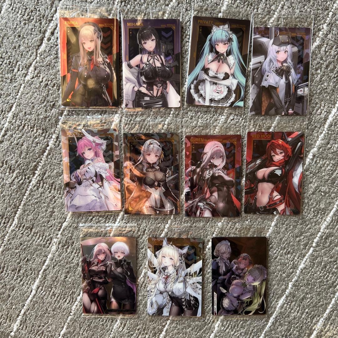 勝利の女神 NIKKE ウエハース カード　第2弾 11種類、未開封❗️