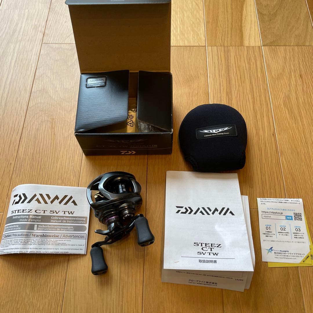 極上美品Daiwa 2019 CT SV TW 700XHLベイトリール