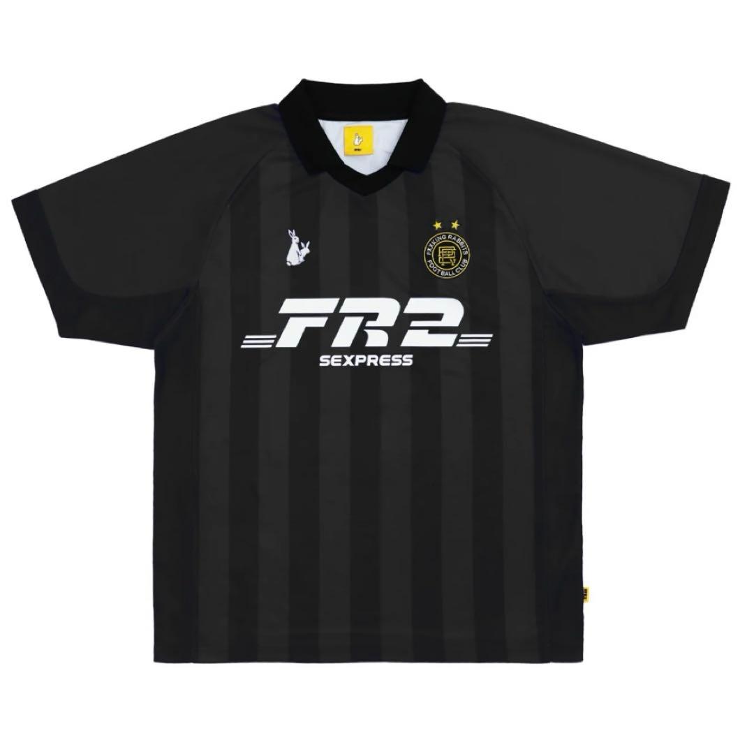 FR2 SEXPRESS ブラックストライプシャツ　ゲームシャツ