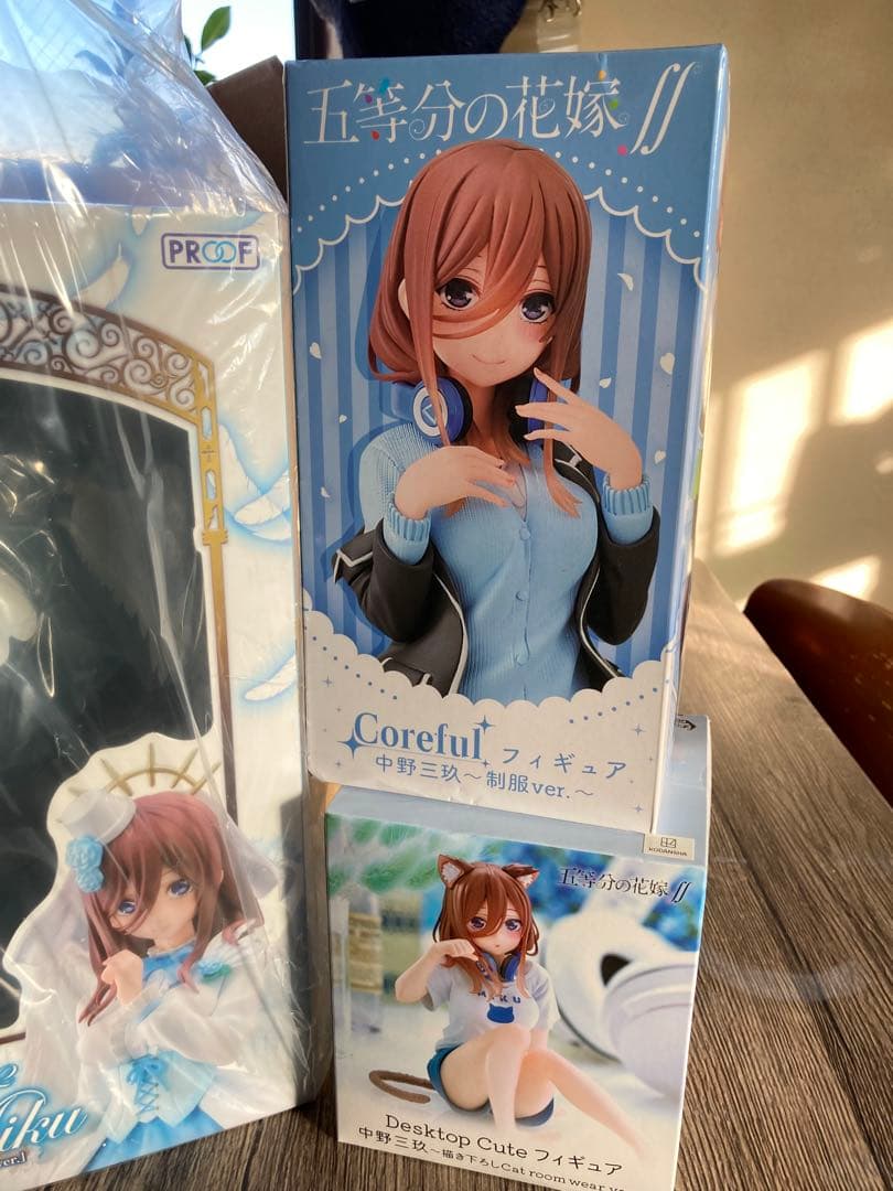 『五等分の花嫁∬』1/7スケールフィギュア「中野三玖 天使ver.」他セット