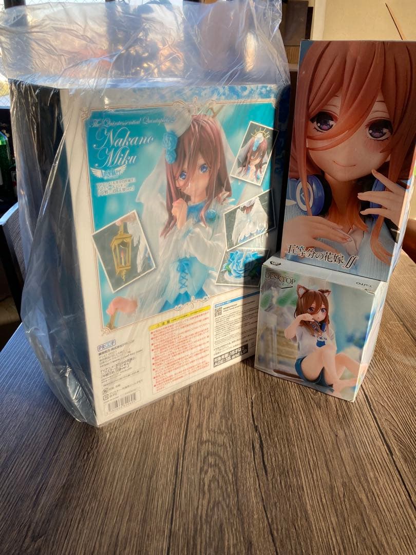 『五等分の花嫁∬』1/7スケールフィギュア「中野三玖 天使ver.」他セット