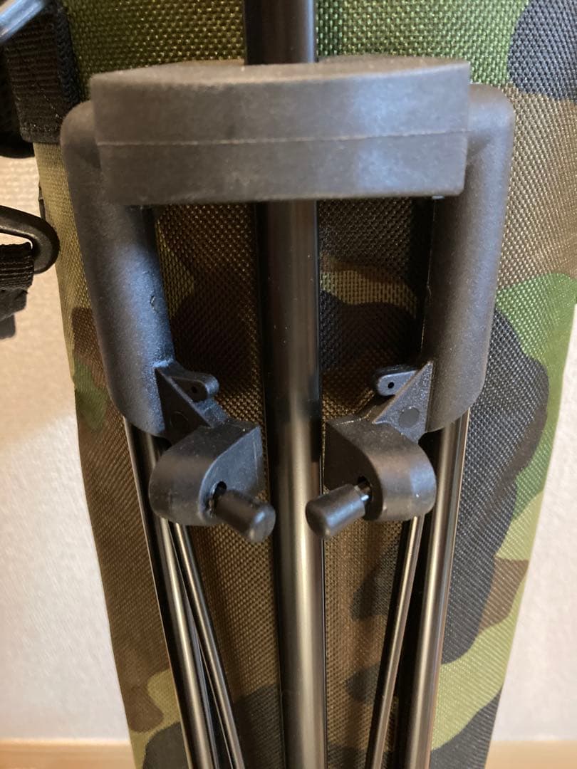 PEARLY GATES 迷彩柄 セルフスタンドゴルフバッグ