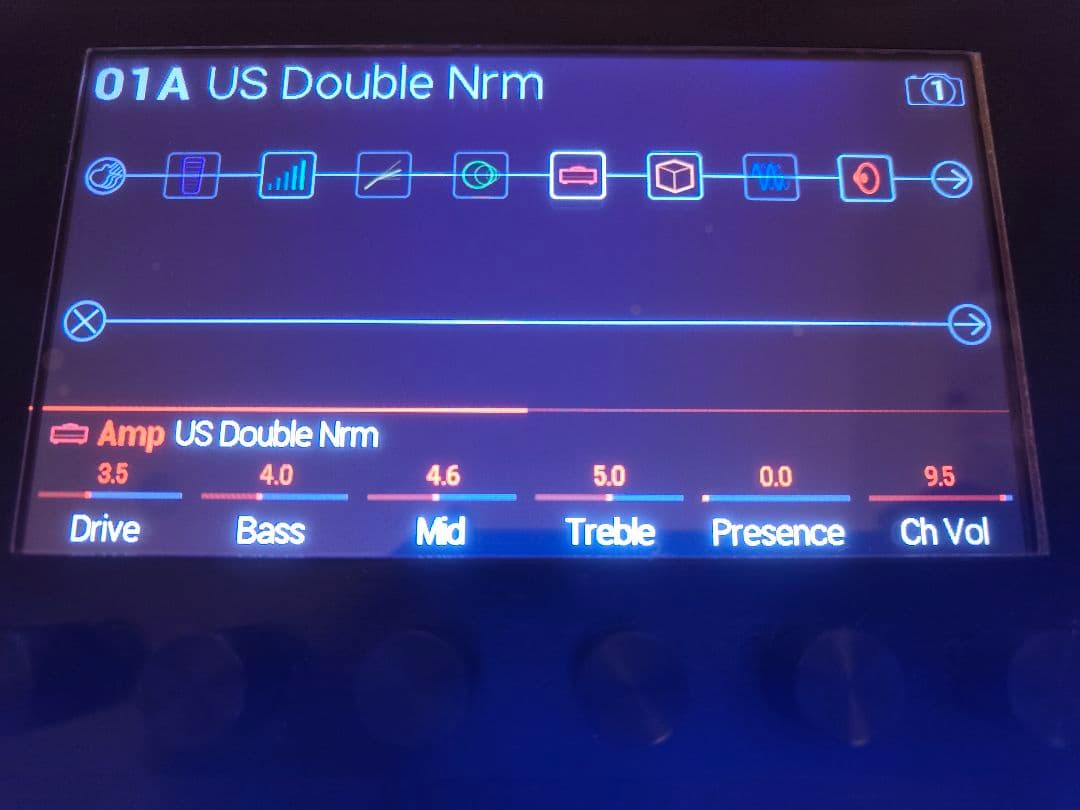 Line 6 Helix floor マルチエフェクター