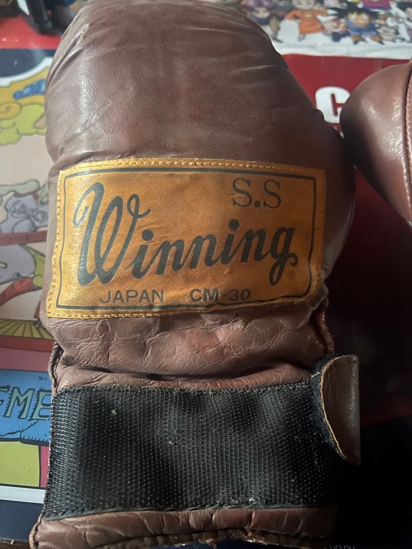 【激レア】ウイニング　グローブ　旧ロゴ　茶色　井上尚弥　グローブ