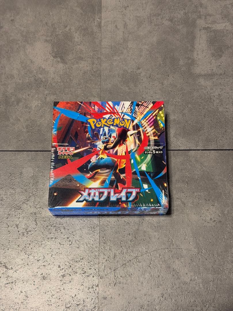 メガブレイブ BOX シュリンク付き 未開封（オリパ入手品）