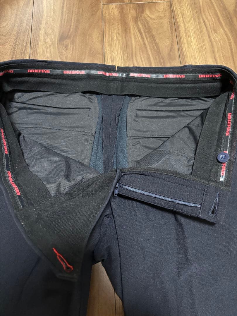 ブリーフィング　ゴルフパンツ　ブラック