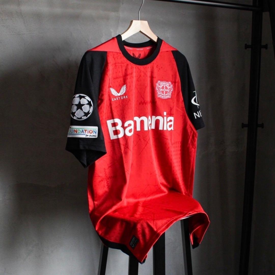 レヴァークーゼン 24-25 ユニフォーム ホーム 正規品 L ヴィルツ CL