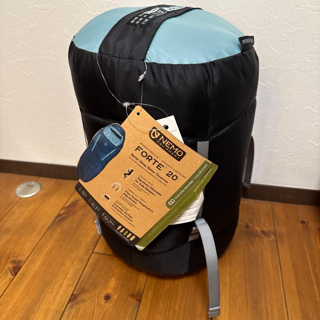 フォルテ EP 20 Womens / ニーモ / NEMO 寝袋　シュラフ