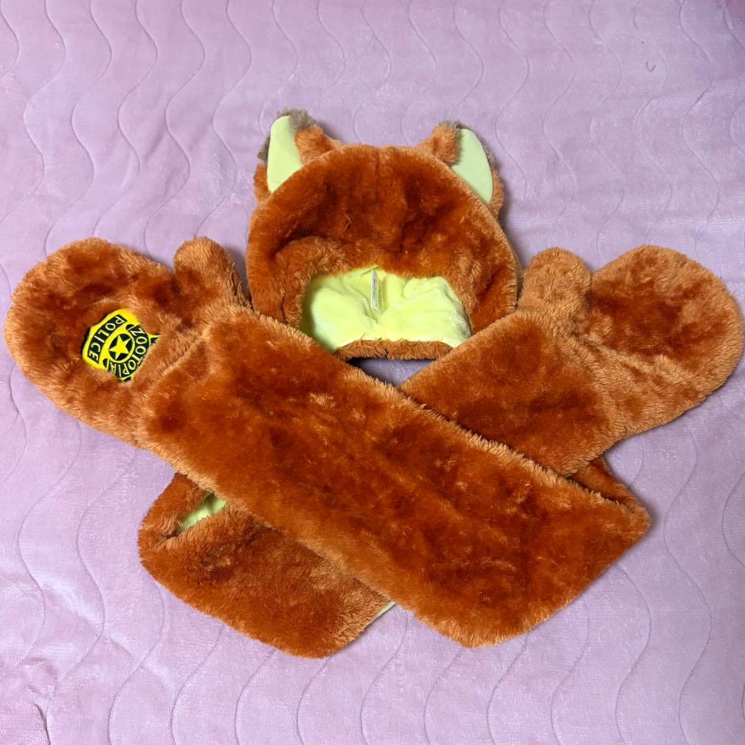 ディズニー マフラー キャップ ミニー サリー ニック 101匹わんちゃん