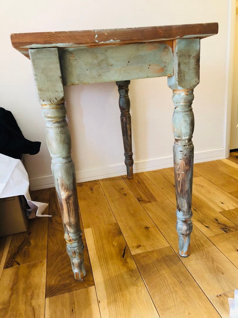 一点物　ビンテージ　アンティーク　机　ワークデスク　ハンドメイド