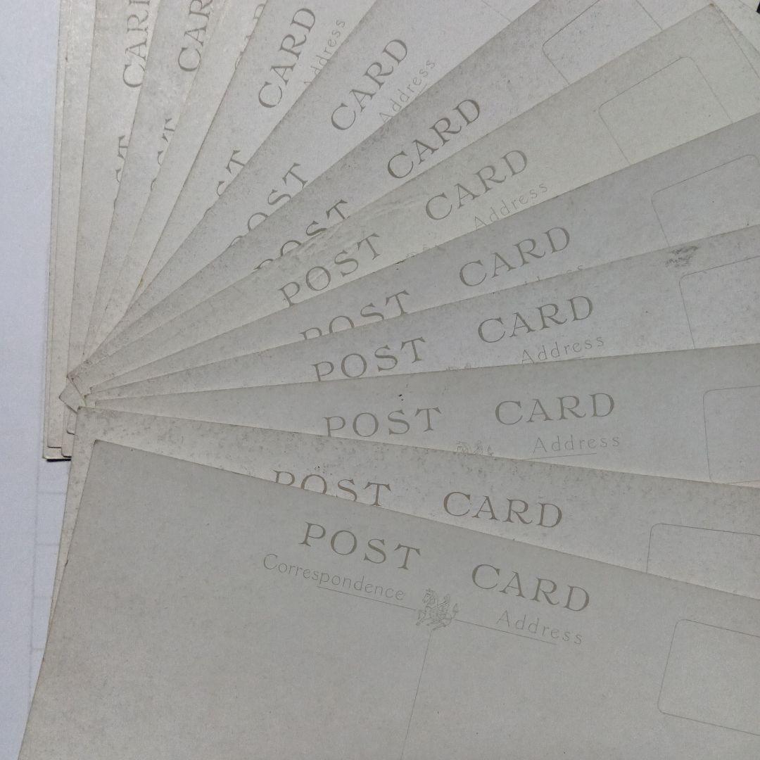 戦後80年の記憶　旅順戦跡の絵葉書　15枚