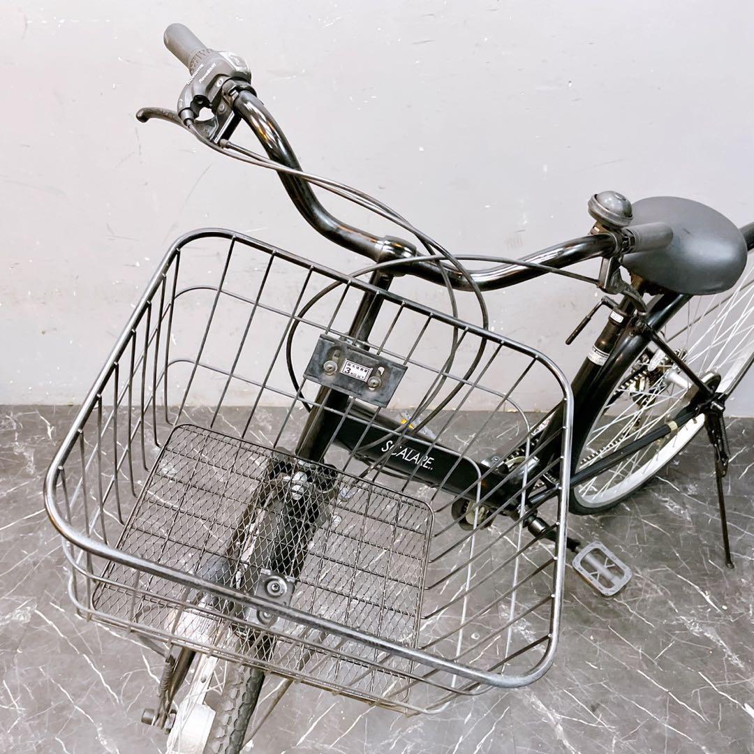 【940】《関西 引き取り》一般車 ママチャリ SCALARE ブラック