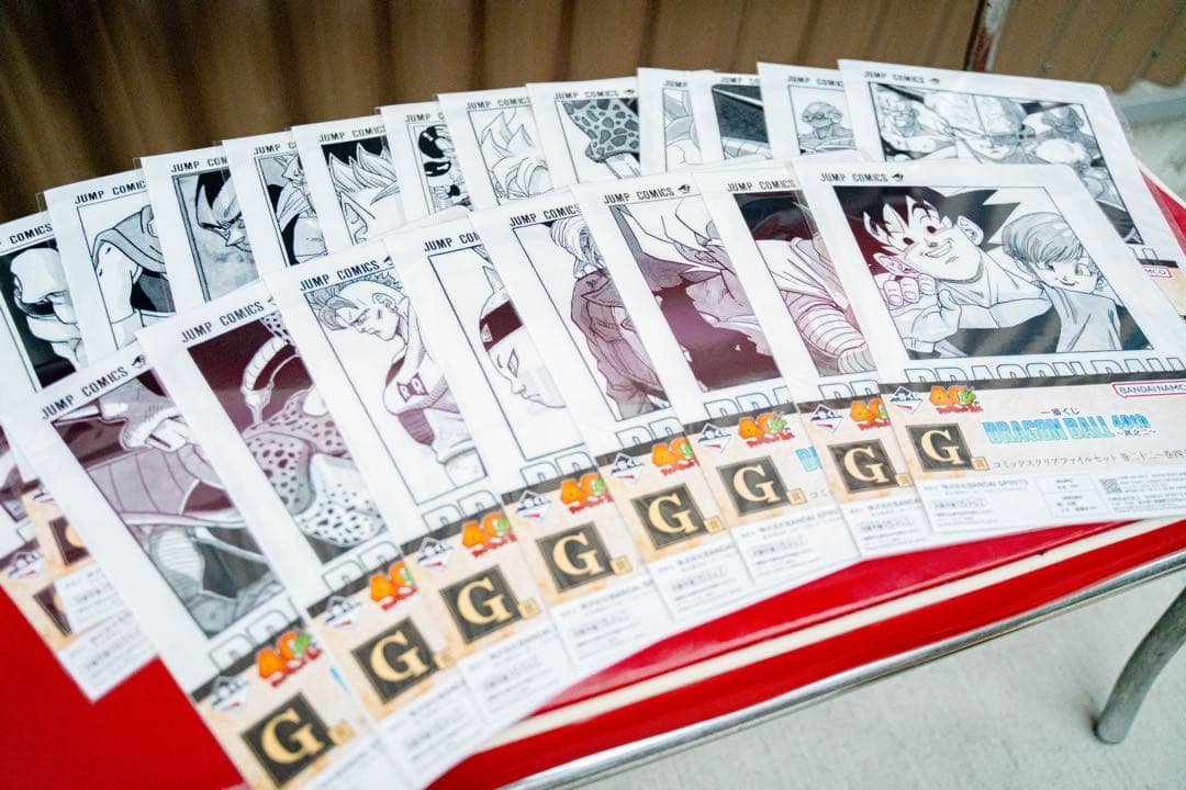 一番くじ DRAGON BALL 40th 〜其之二〜G賞コンプリートセット