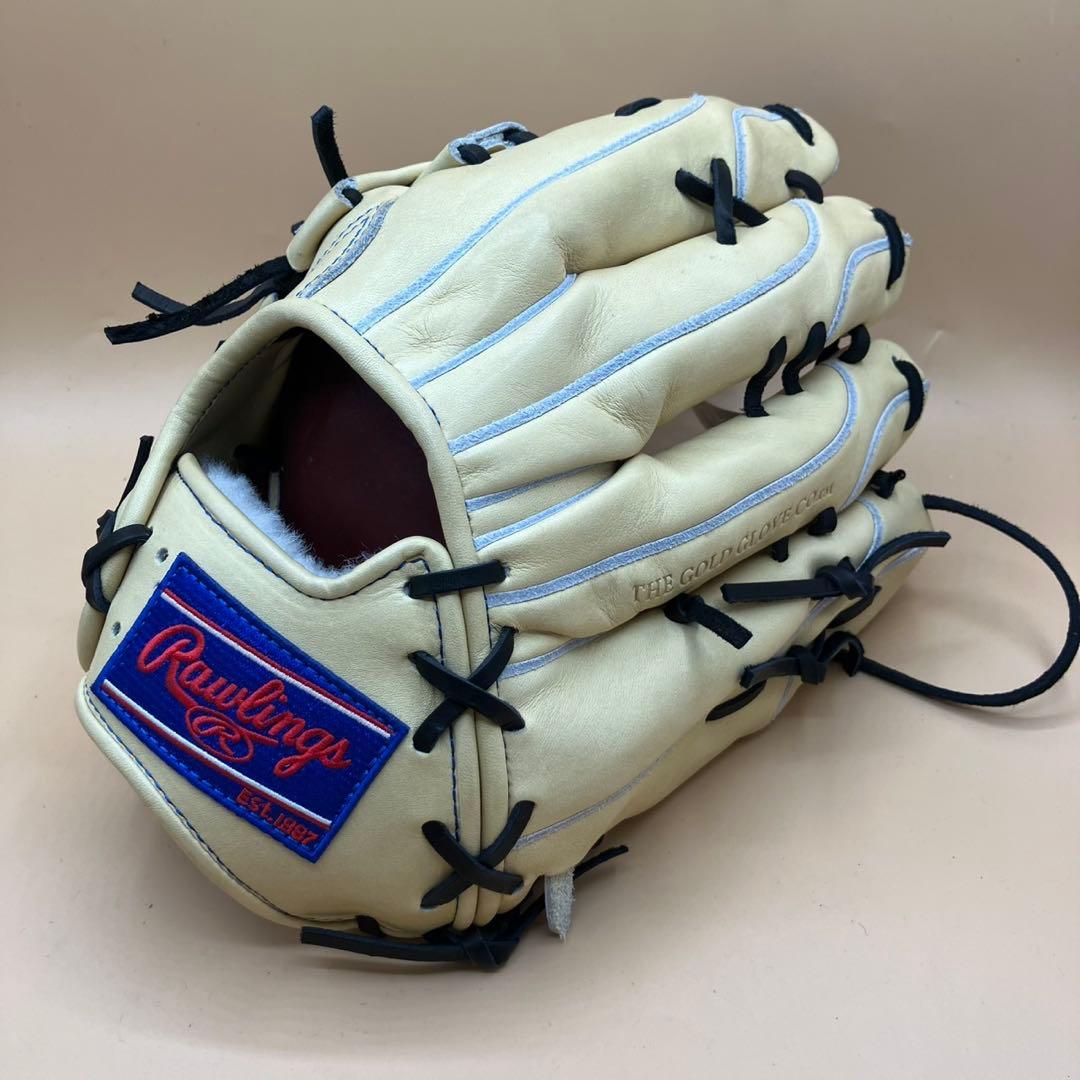 ローリングス左投げ 硬式グローブ外野用 キャメル GH4PW2B87MG 新品