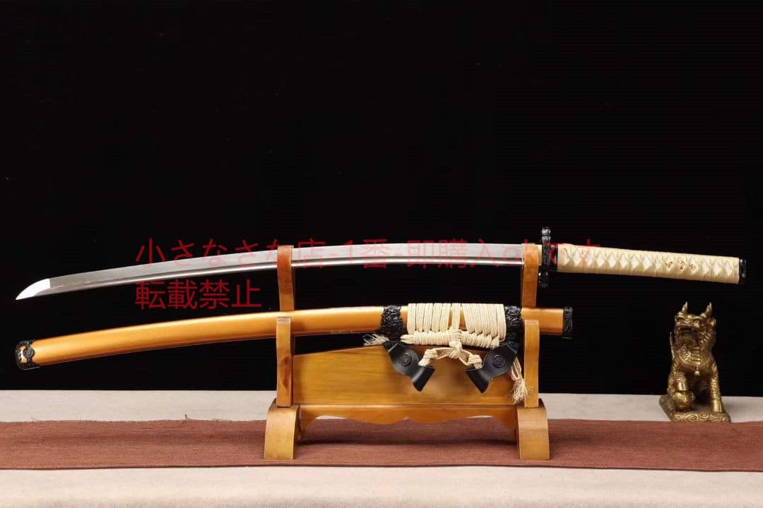 【武士太刀一武魂】 古兵器 武具 刀装具 日本刀 模造刀 居合刀