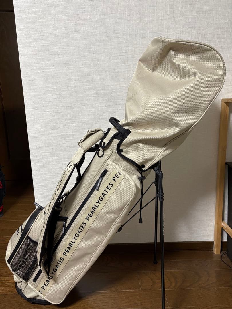 PEARLY GATES キャディバッグ ベージュ