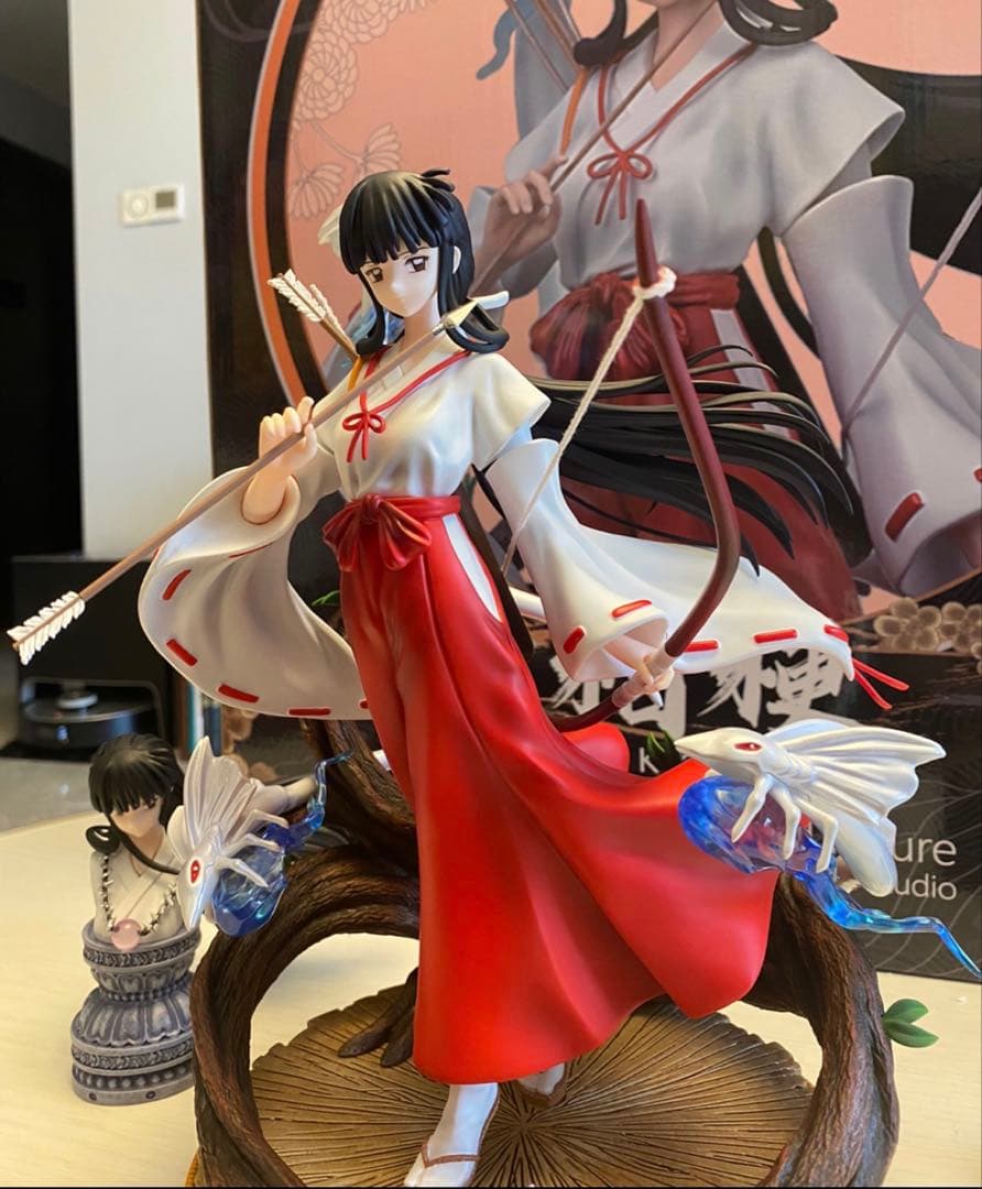 犬夜叉 桔梗 ガレージキット ガレキ スタチュー②