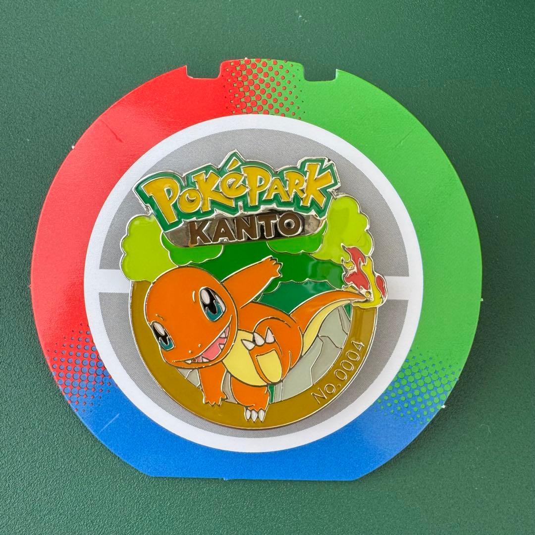 限定☆ポケパーク カントー ヒトカゲ ピンバッジ ピンズ