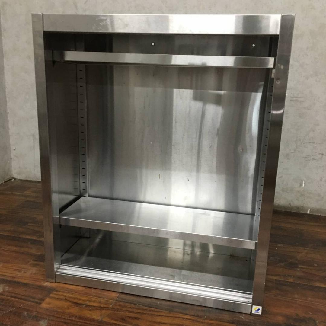SINKO シンコー ステンレス 天吊り 戸棚 W75×D30×H90cm 棚