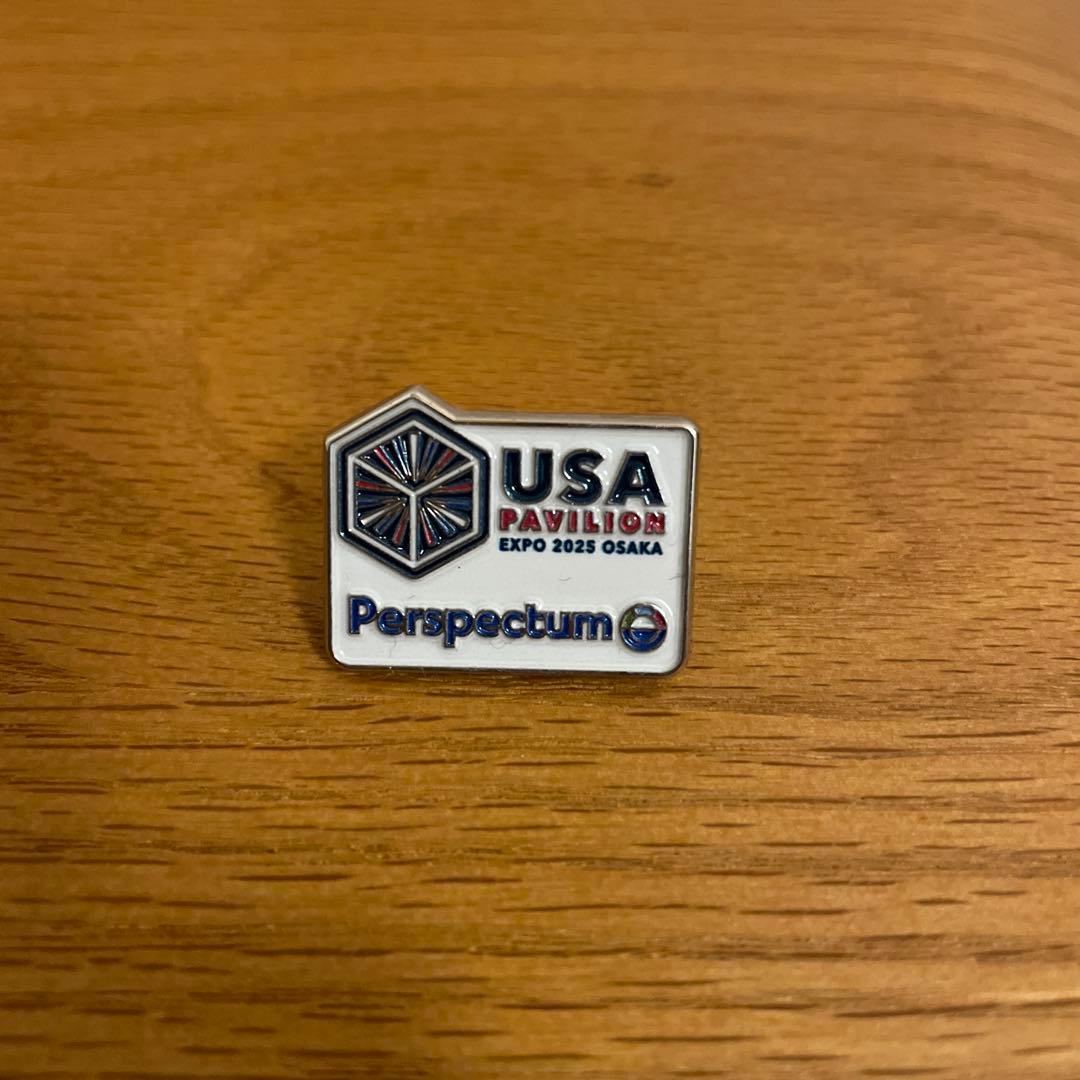 【バラ売り可！】万博のピンバッジ　アメリカパビリオン！5個セット